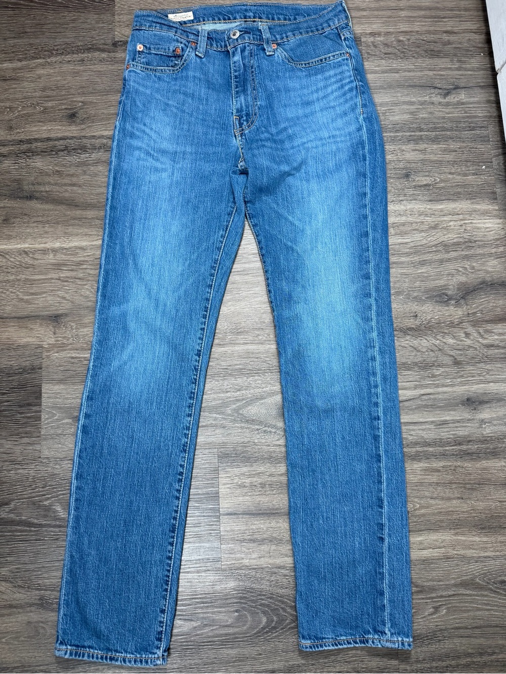 Levi's Premium 511 Slim Jeans Men's 32x34 Medium Wash Big E Stretch
